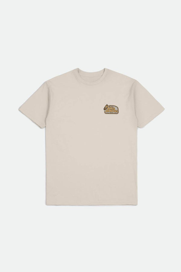 Bass Brains Boat S/S Standard Tee - Cream