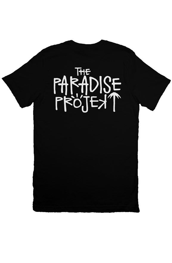 PARADISE PROJEKT PALM T BLK/WHT