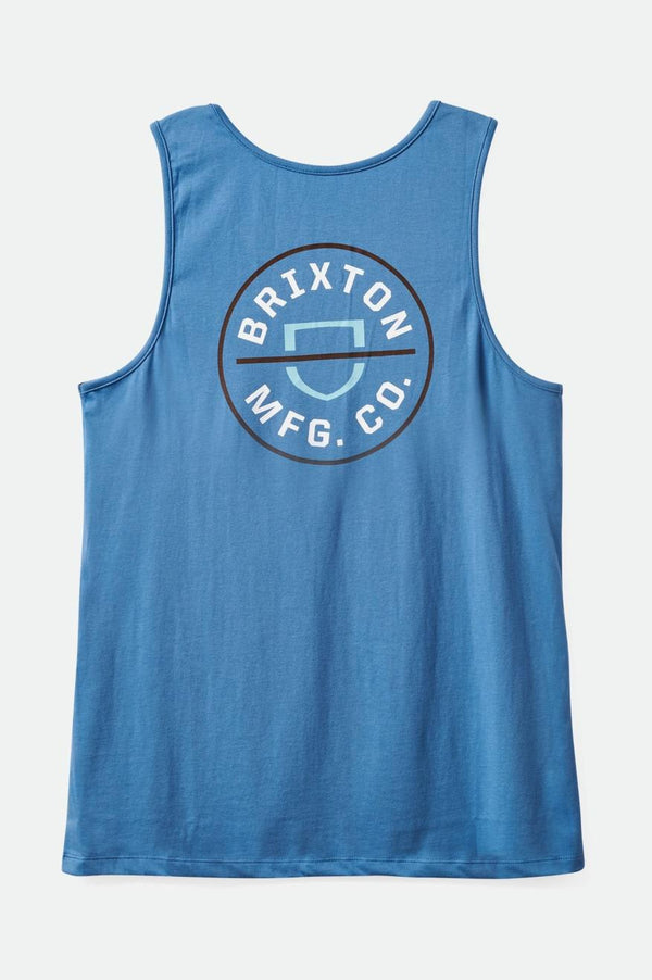 Crest Tank Top - Blue Heaven