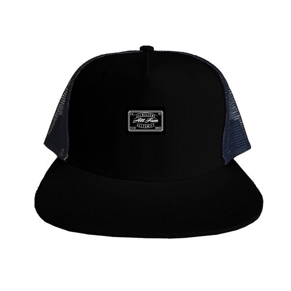 AF TRADEMARK LABEL TRUCKER BLK SALE ITEM