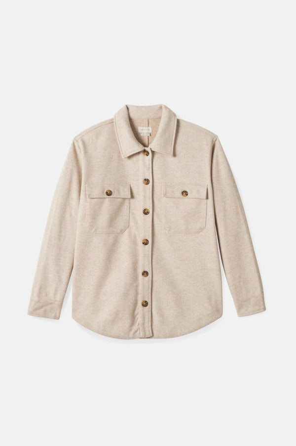 Bagby Shirt Jacket - Sesame