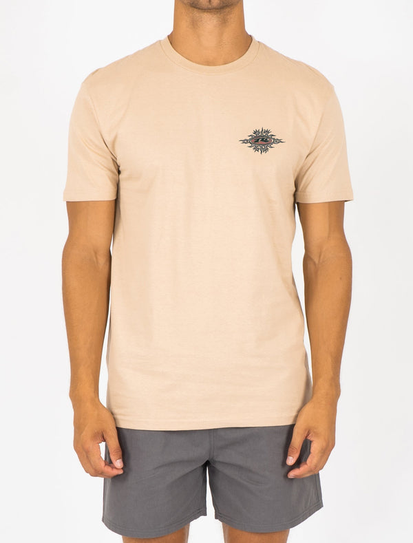 MENS Bruizer Short Sleeve Tee Sand SAND