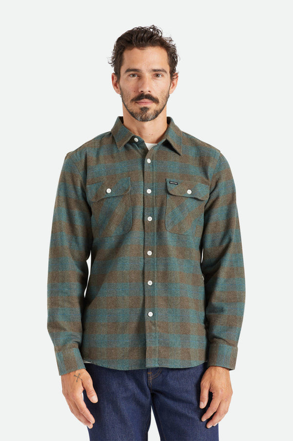 Bowery L/S Flannel - Ocean