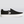 SLIP ON Black Canvas Off-White Logo Sneaker Women